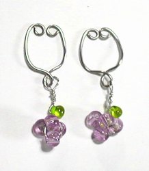 Works earring_pia_budou
