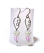 Works earring_pia_singlewing_pink_s